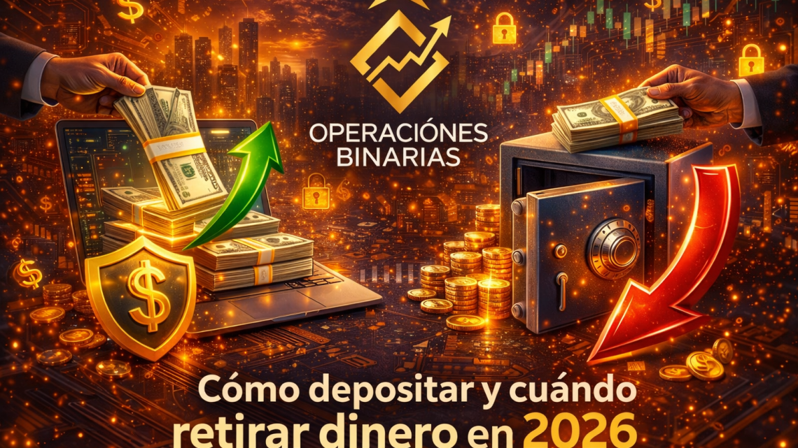 Cómo depositar y cuándo retirar dinero