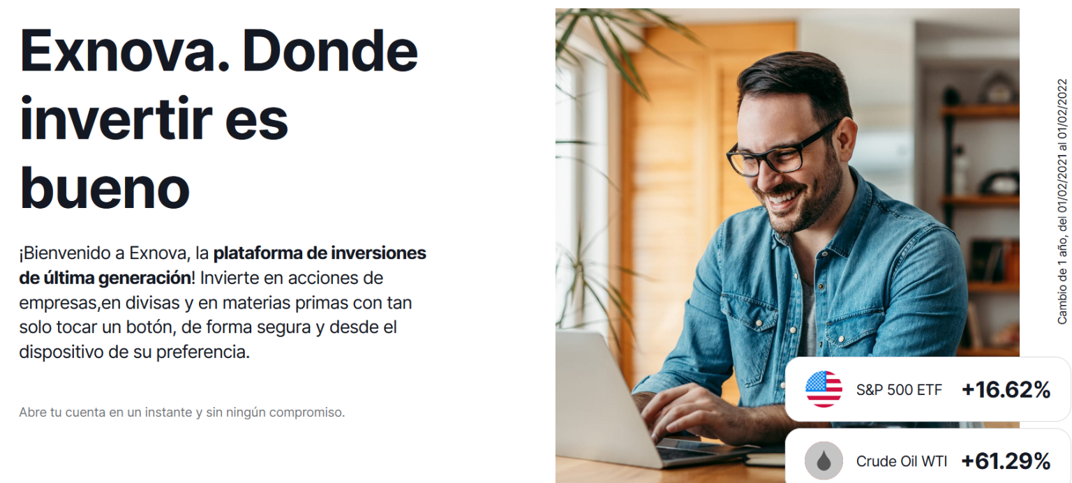 Exnova - Analizamos el bróker - Opiniones 2026 - ¿Es estafa?