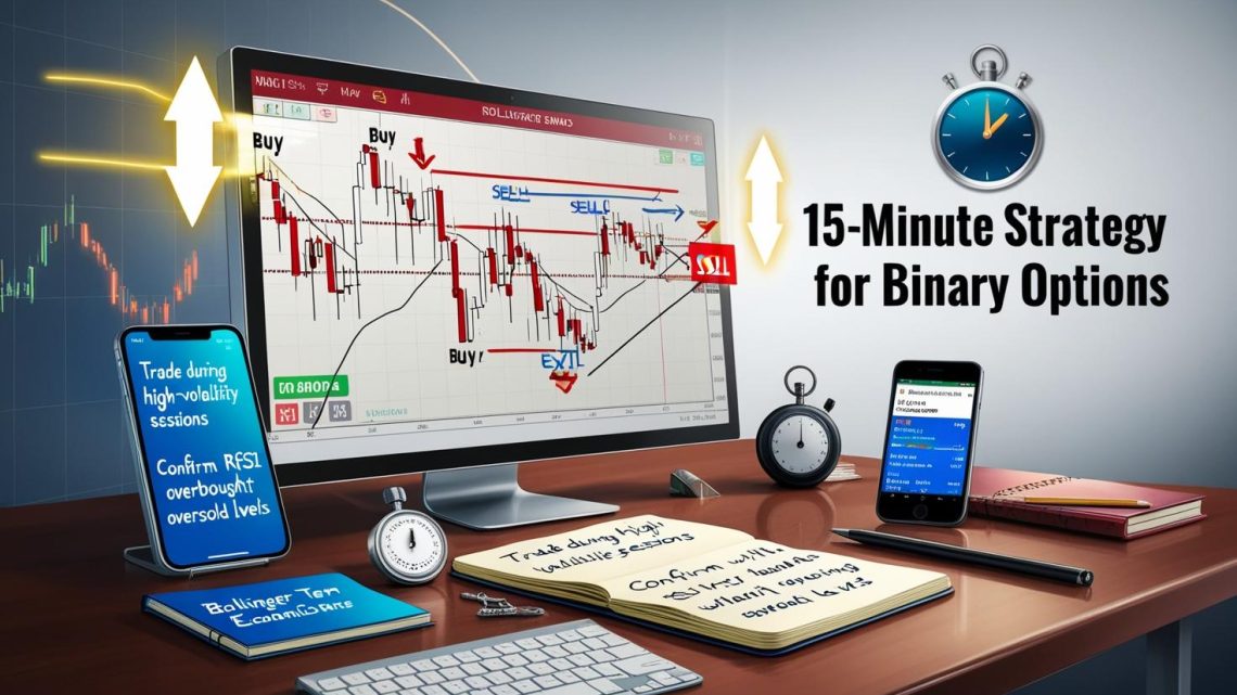 Estrategia de 15 minutos para opciones binarias