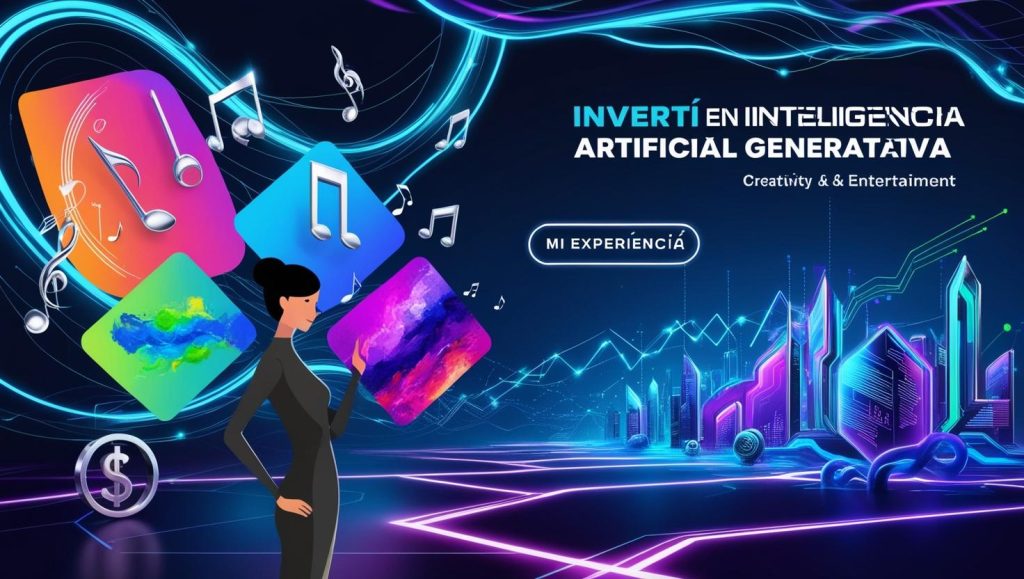 Mi apuesta financiera en la inteligencia artificial generativa aplicada a la creatividad y el entretenimiento