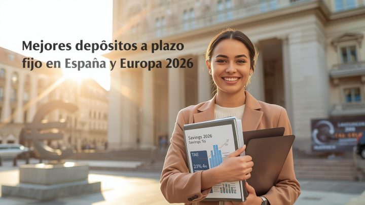 Mejores depósitos a plazo fijo en España y Europa para enero de 2026