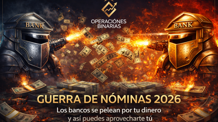 Guerra de nóminas 2026 – Los bancos se pelean por tu dinero y así puedes aprovecharte tú