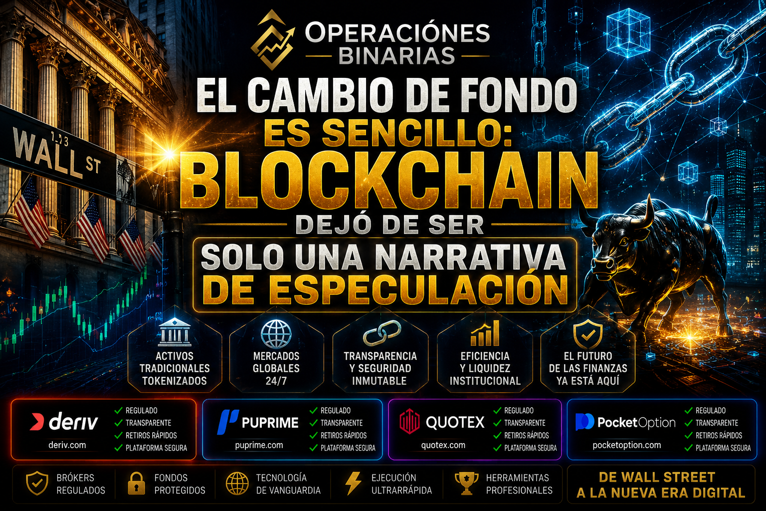 Wall Street se acerca al blockchain Project Agorá: una señal fuerte desde los bancos centrales