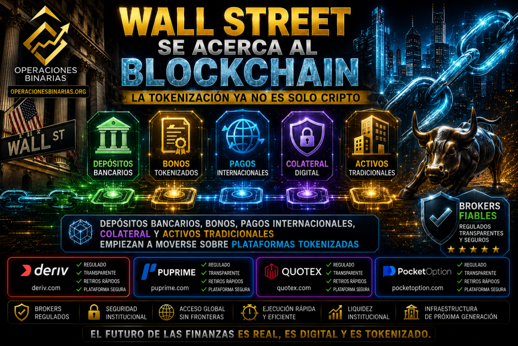 Wall Street se acerca al blockchain - La tokenización ya no es solo cripto