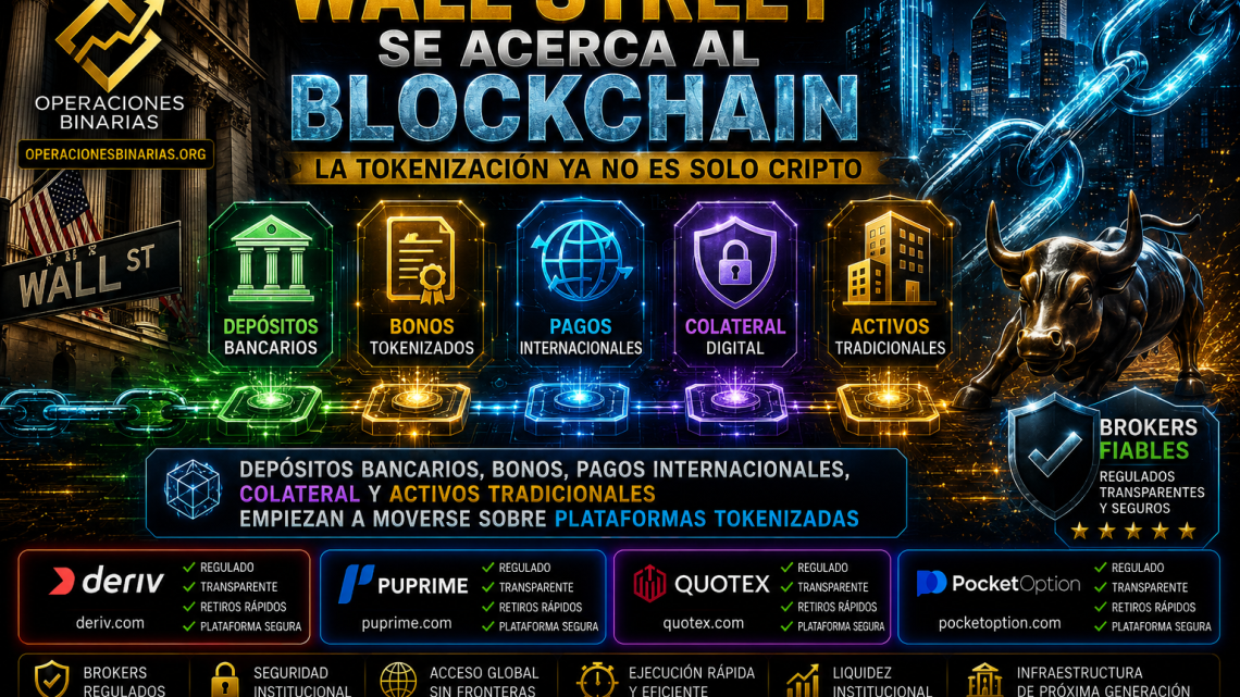 Wall Street se acerca al blockchain – La tokenización ya no es solo cripto