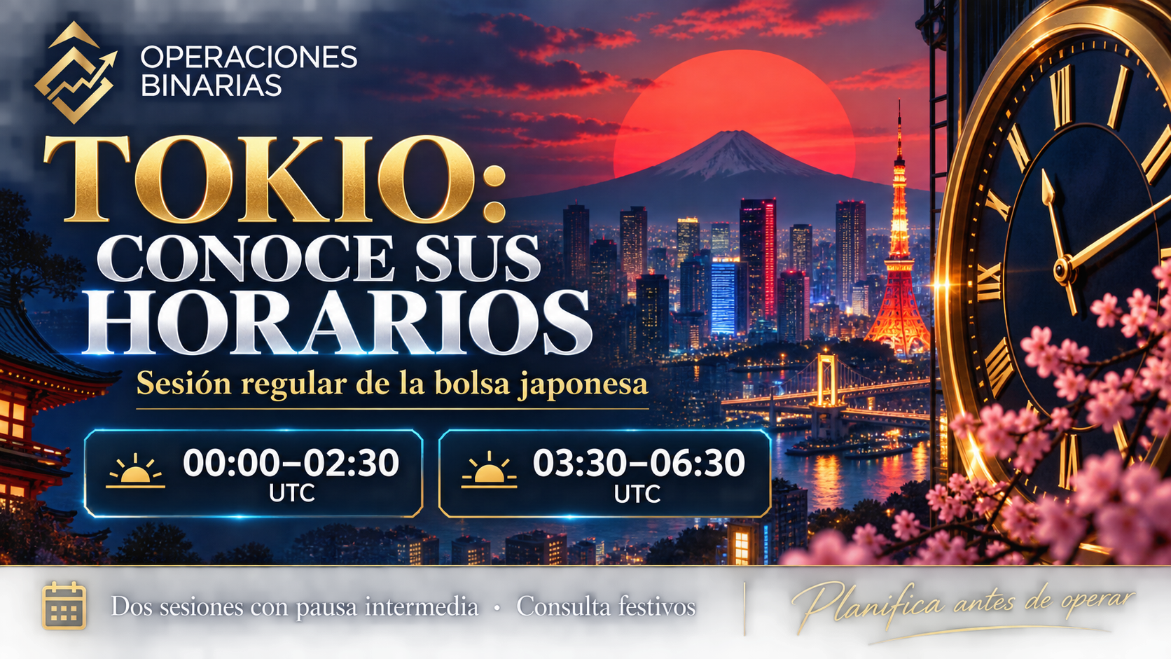 Mejores horas para operar opciones binarias en 2026 Consejos para elegir las mejores horas de Trading