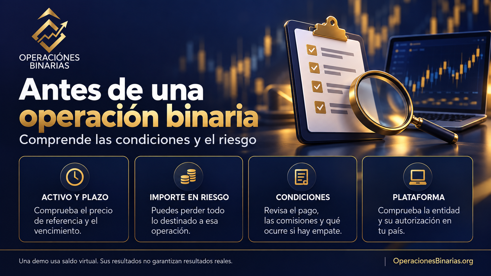 operaciones binarias 2026 Antes de realizar una opción binaria