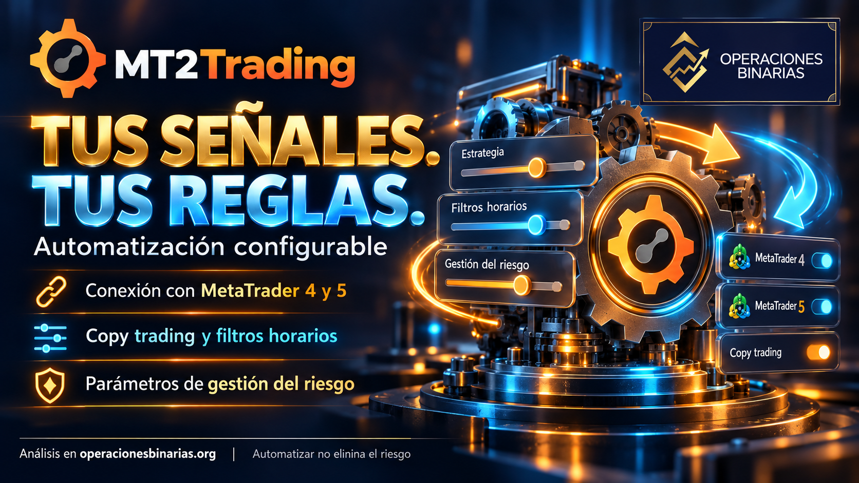 Consulta las funciones y los planes de MT2Trading MT2Trading: automatización de señales y copy trading configurable