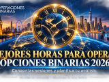 Mejores horas para operar opciones binarias en 2026